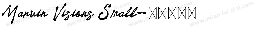 Marvin Visions Small字体转换